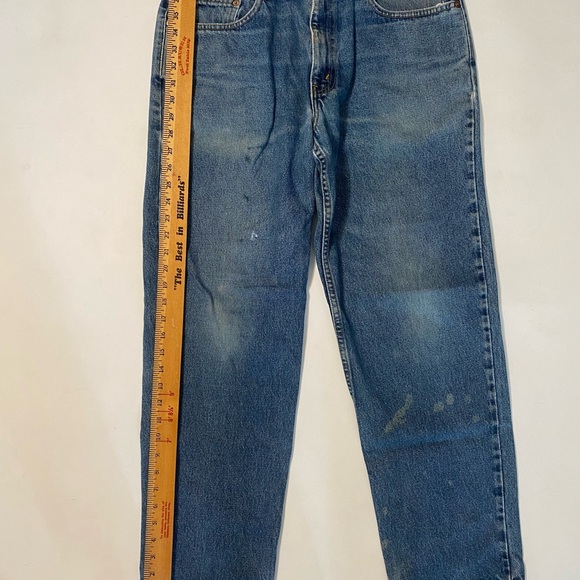 Levi’s 550 Relxed Fit Distressed Denim Jeans 34x30 - Picture 10 of 14